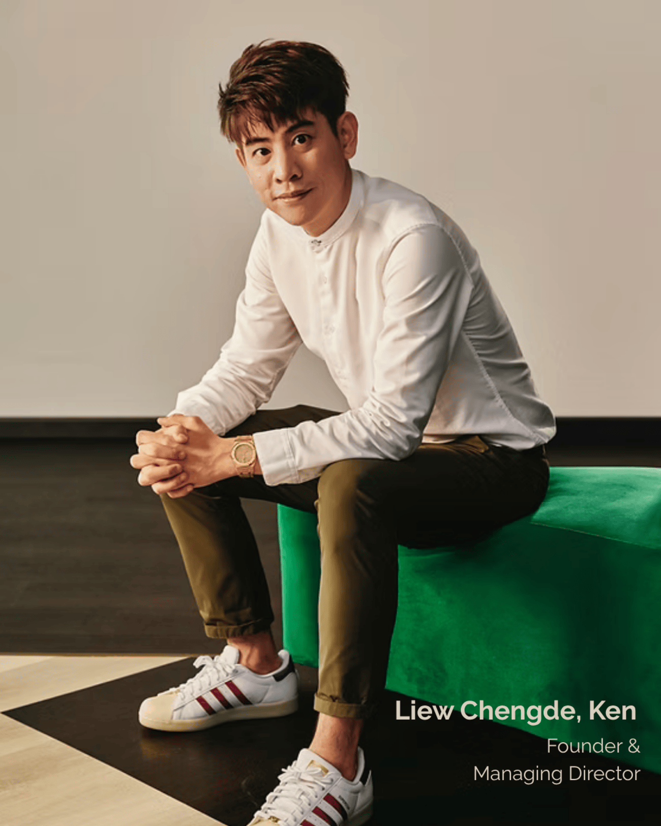 Liew Chengde, Ken — Founder
